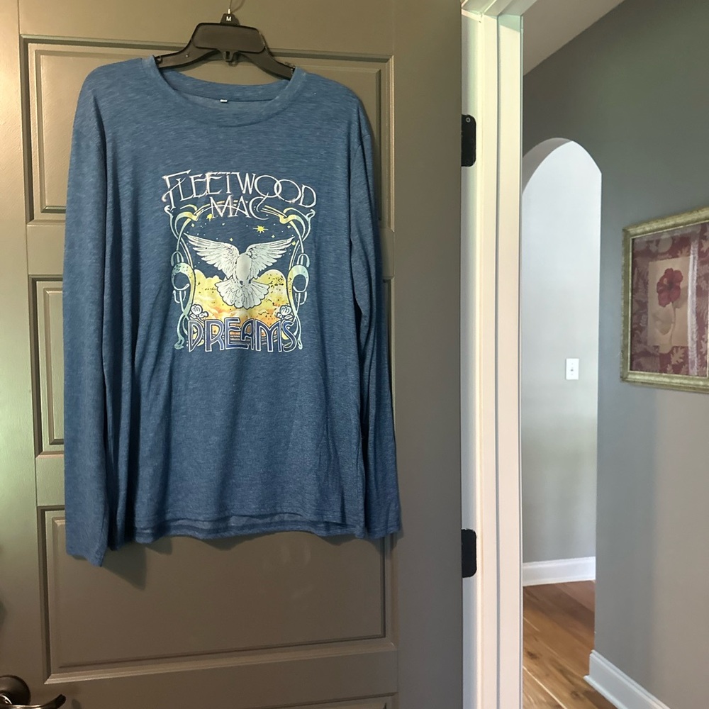 Blue Graphic Short Sleeve Tee